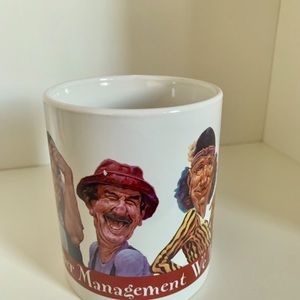 Novelty Coffee Mug Upper Management We Trust 1993
